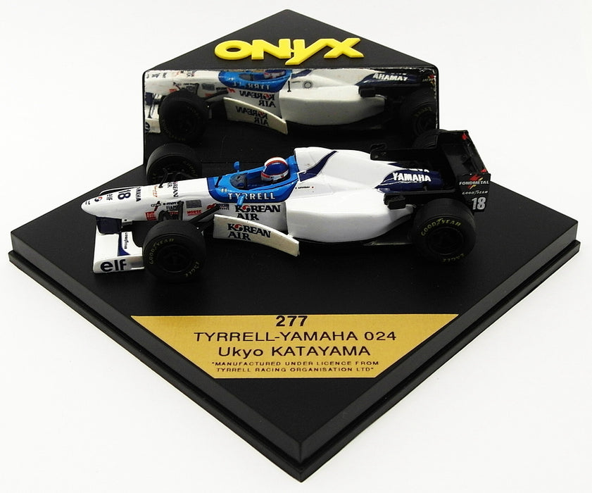 Onyx 1/43 Scale Model Car 277 - Tyrrell Yamaha 024 - Ukyo Katayama