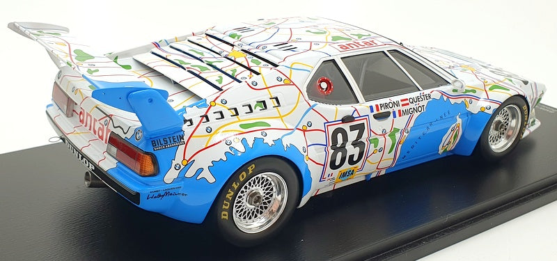 1:18 Spark BMW M1 Le Mans 24h 1980 #83 BMW France Quester/Pironi/Mignot 1:18 Spark BMW M1 Le Mans 24h 1980 #83 BMW France Quester/Pironi/Mignot