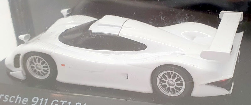 Altaya 1/43 Scale Model Car 1901IR11 - 1998 Porsche 911 GT1 - White