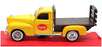 Solido 1/43 Scale 9600 - Dodge Pick Up Truck Coca-Cola - Yellow