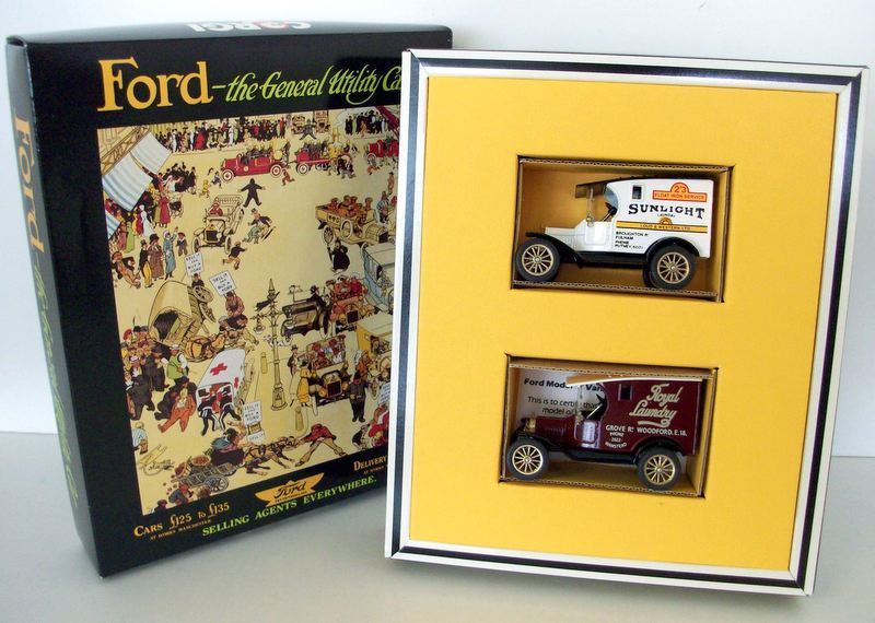CORGI - C90 FORD GENERAL UTILITY CAR SET MODEL T VANS