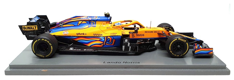 Spark 1/43 Scale Resin S7855 - McLaren MCL35M Abu Dhabi GP 2021