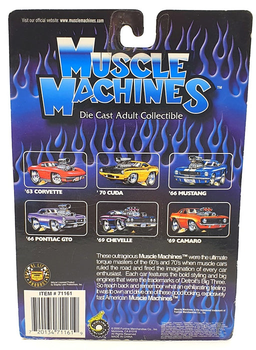 Muscle Machines 1/64 Scale Diecast 71161 01-3 - 1966 Ford Mustang GT350