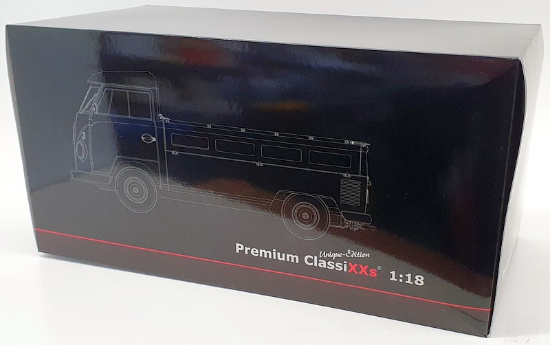 Premium ClassiXXS 1/18 Scale 30080 - Volkswagen T1 DoKa - Grey