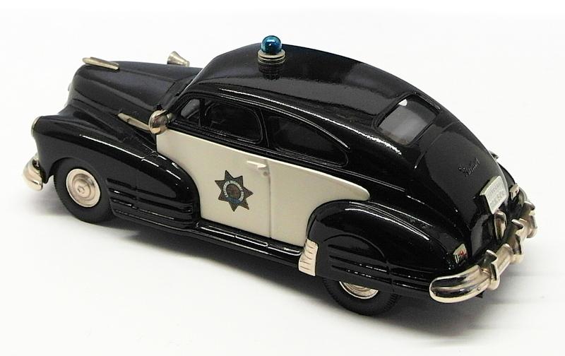 Brooklin Models 1/43 BRK50A - 1948 Chevrolet Police Car - California Patrol
