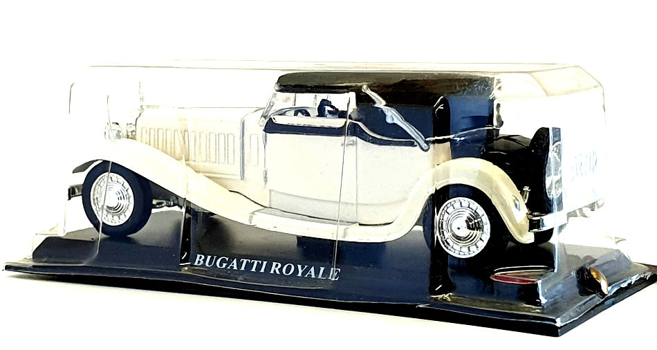 Altaya 1/43 Scale Diecast 31821D - Bugatti Royale - White/Black