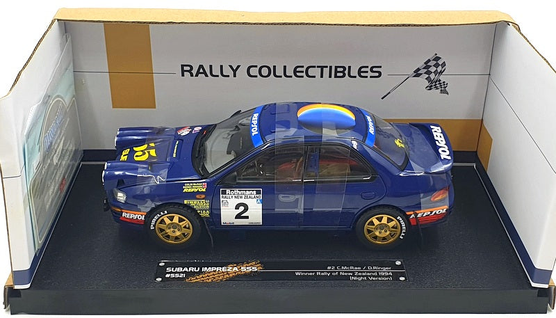 Sun Star 1/18 Scale - 5521 Subaru Impreza 555 #2 C.McRae Night Version 1994
