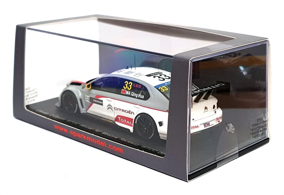Spark 1/43 Scale S2463 - Citroen C-Elysee Winner R2 Moscow Raceway WTCC 2014