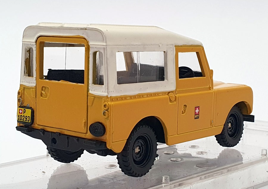 Vitesse 1/43 Scale 474.3 - Land Rover Postes Suisses - Yellow/White
