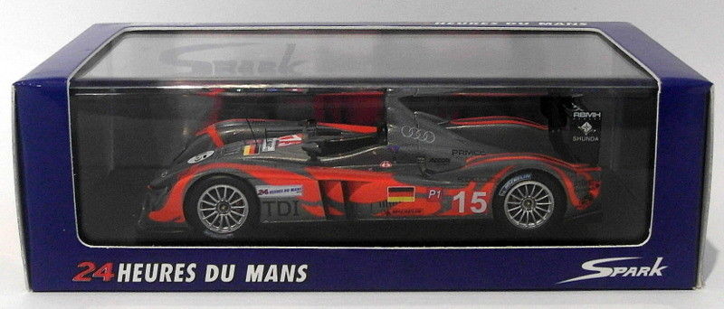 Spark 1/43 Scale Resin S2565 - Audi R10 TDI Kolies #15 LM 2010