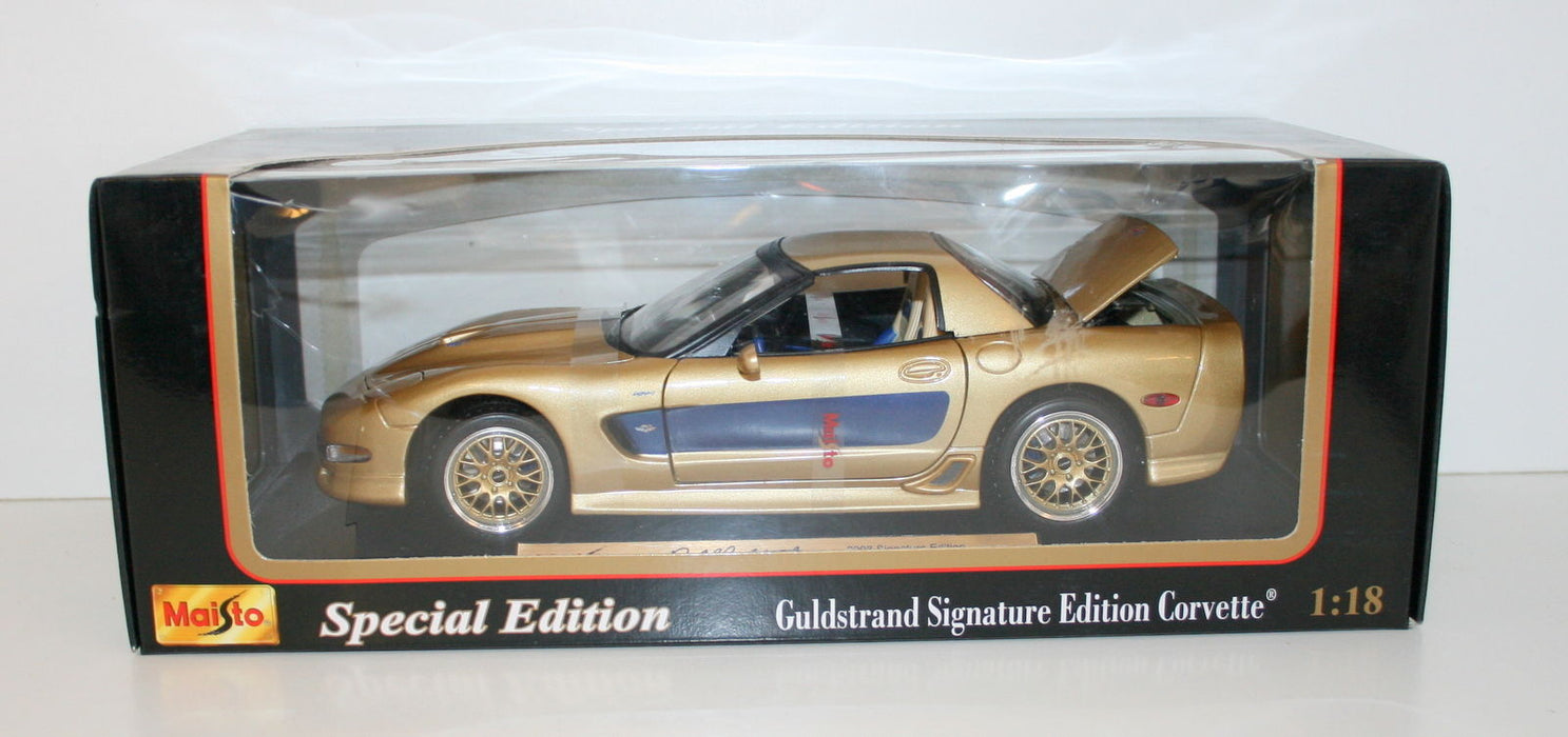 MAISTO 1/18 31657 GULDSTRAND SIGNATURE EDITION CORVETTE