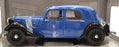 Solido 1/18 Scale Diecast S1800906 - Citroen Traction BI-TON 1937 - Black/Blue