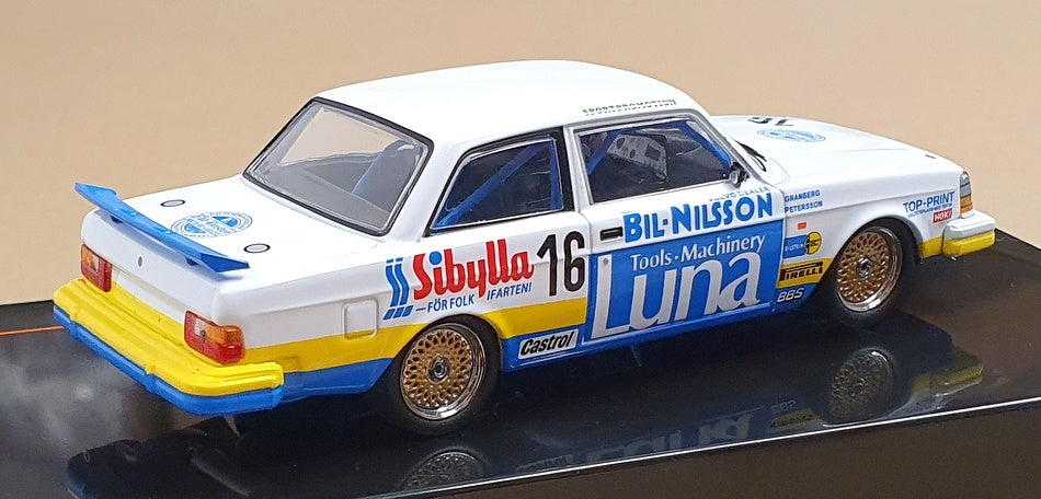Ixo 1/43 Scale Diecast GTM152LQ - Volvo 240 #16 ETCC Monza 1984