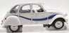 Z Models 1/12 Scale ZMD1200104 - 1983 Citroen 2CV France 3 - White/Blue
