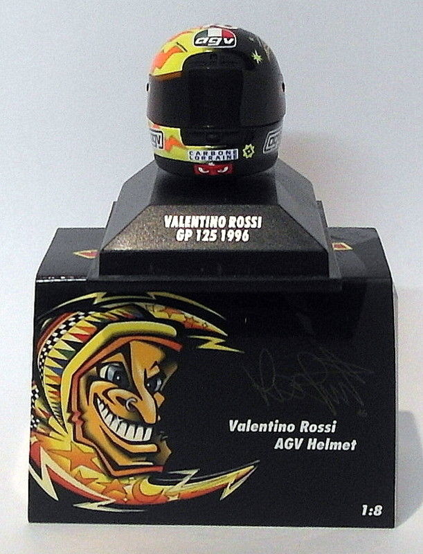 Minichamps 1/8 Scale 397 960046 - AGV Helmet GP 125 1996 V. Rossi