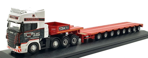 Oxford Diecast 1/76 Scale 76SCA05LL Scania Topline Nooteboom Low Loader Smiths