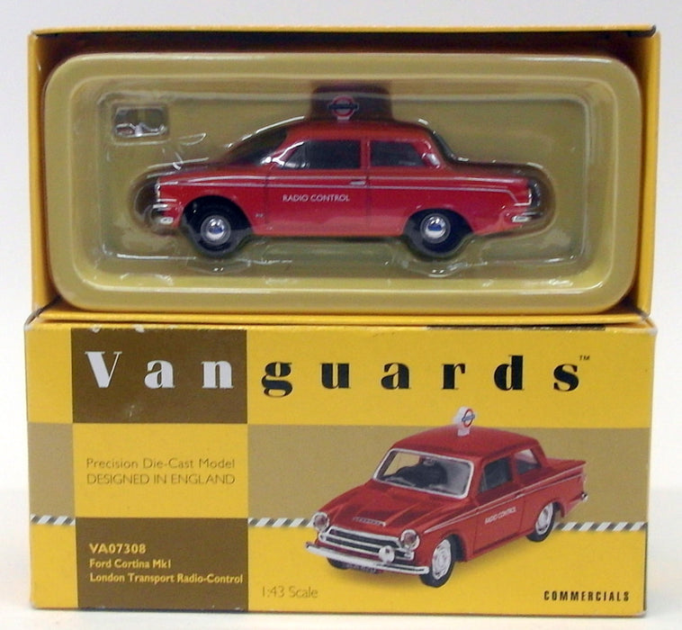 Vanguards 1/43 Scale VA07308 - Ford Cortina Mk1 - London Trans. Radio Control