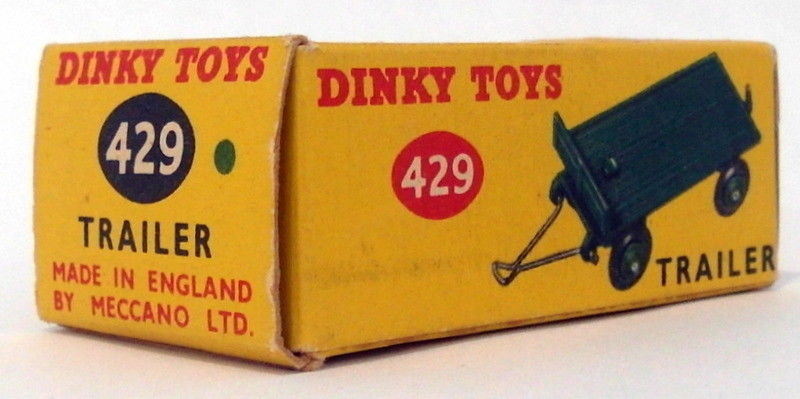 Vintage Dinky 429 - Trailer - Green