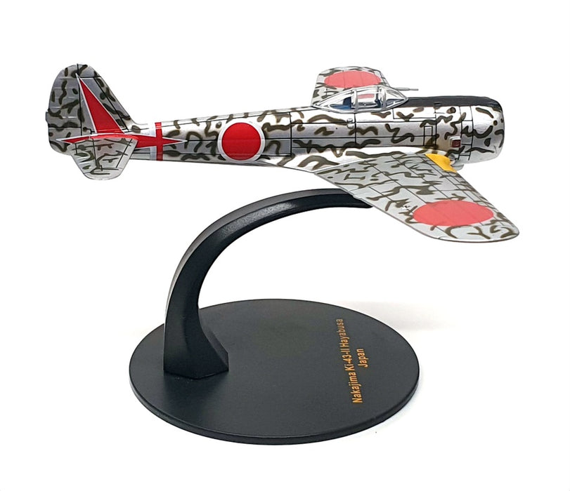 Ixo Junior 1/72 Scale DDIJ00005 - Nakajima Ki-43-II Hayabusa Aircraft - Silver