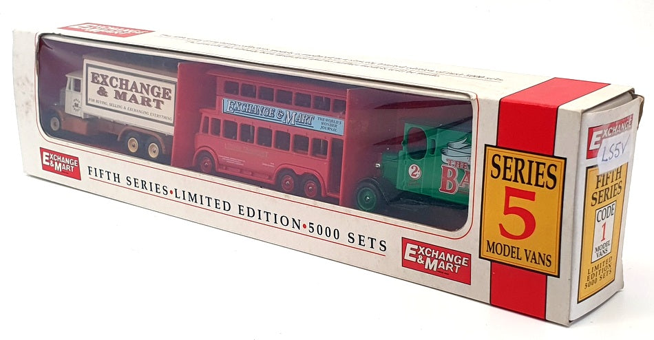 Lledo Appx 9cm Long Diecast LS5V - Series 5 Model Vans