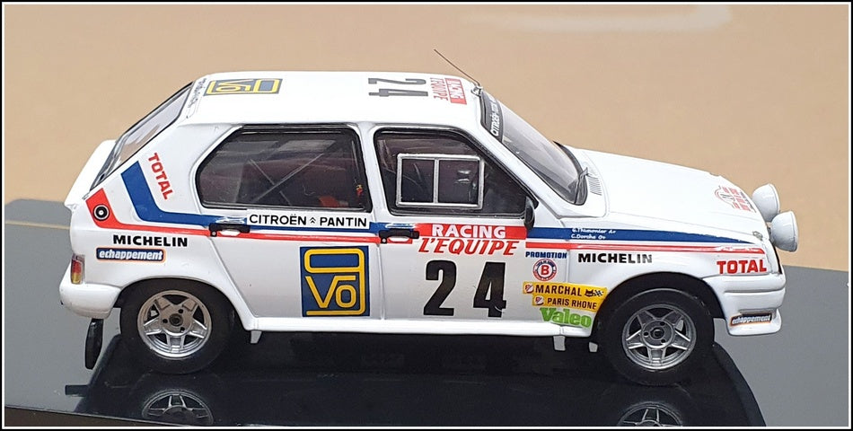 Ixo 1/43 Scale Diecast RAC128 - Citroen Visa Chrono Tour De Corse 1983