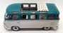 Sunstar 1/12 Scale 5084 - 1962 VW Volkswagen Samba Bus - Blue/Beige Grey