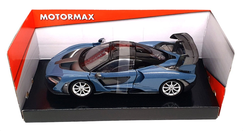 Motormax 1/24 Scale Diecast 79355-BL - McLaren Senna - Blue