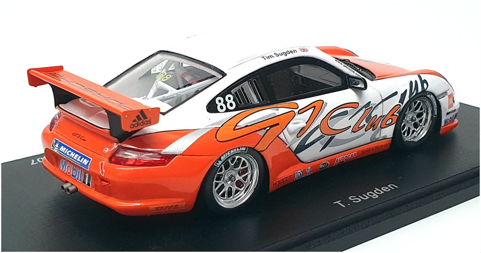 Spark 1/43 Scale S1906 - Porsche GT3 Cup #88 Winner Porsche Cup Asia 2007