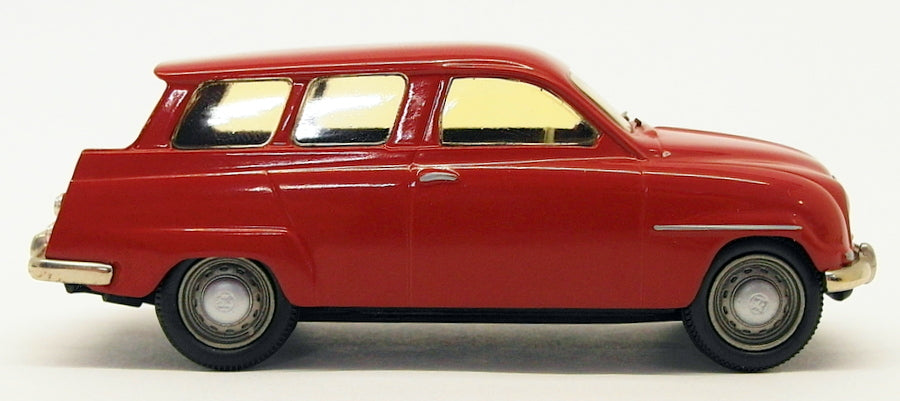 Somerville Models 1/43 Scale Model Car 123 - Saab 95 Estate - Red