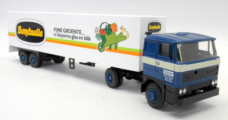 Lion Car 1/50 Scale - Nr.59 DAF 3300 Box Truck Bonduelle Model Truck