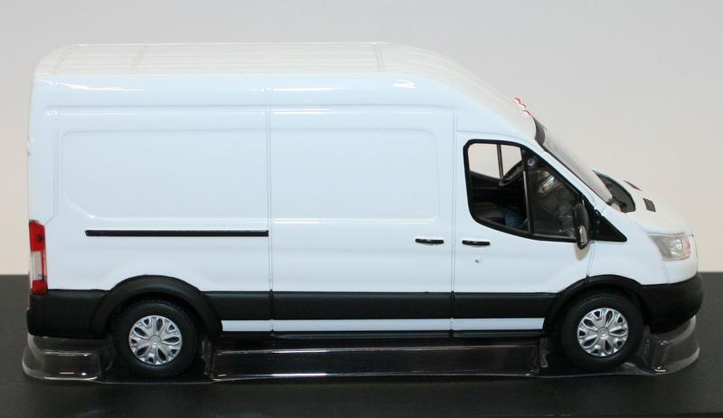 Greenlight 1/43 Scale Model Car 86083 - 2017 Ford Transit High Roof- White