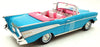 Autoworld 1/18 Scale Diecast AWSS135/06 Barbie 1957 Chevy Bel Air Convertible