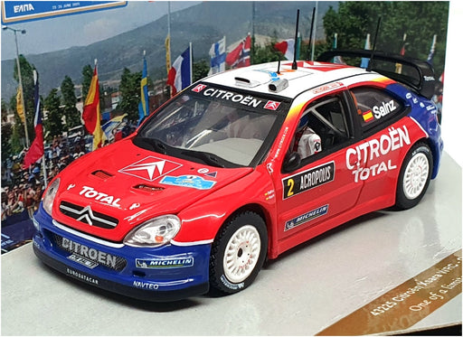 Vitesse 1/43 Scale 43225 - Citroen Xsara WRC #2 Acropolis Rally 2005 - Red/White