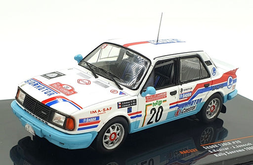 Ixo 1/43 Scale Diecast RAC337 - Skoda 130LR #20 Sanremo Rally 1986