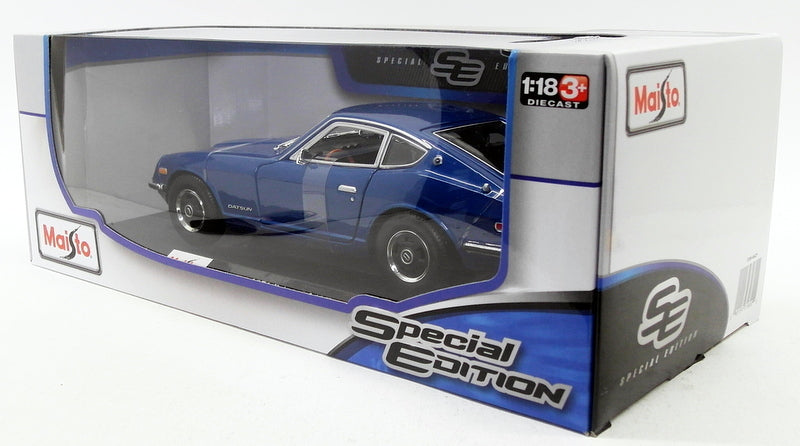 Maisto 1/18 Scale Diecast 46629 - 1971 Datsun 240Z - Metallic Blue