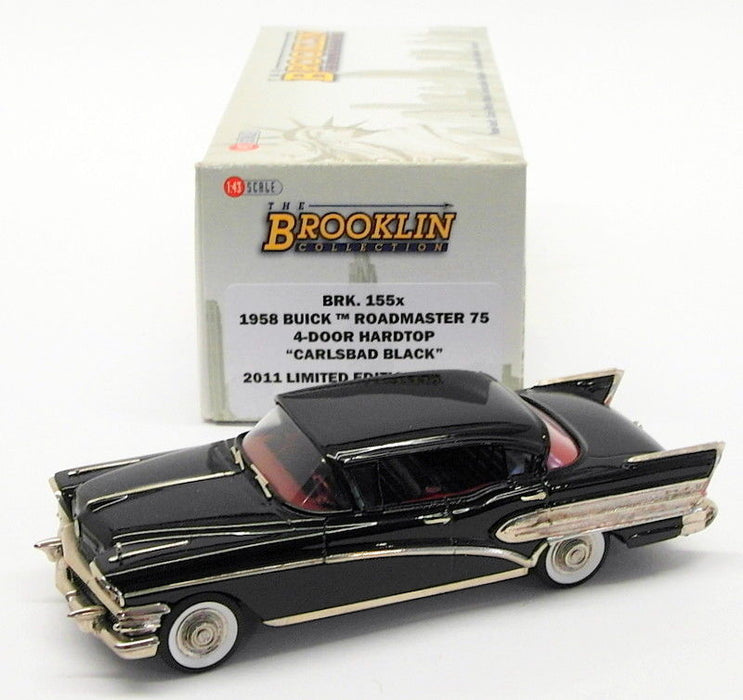 Brooklin Models 1/43 Scale BRK155X - 1958 Buick Roadmaster 75 - Carlsbad Black
