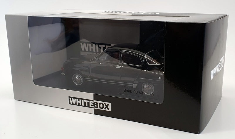 Whitebox 1/24 Scale Model Car WB124051 - 1970 Saab 96 V4 - Black