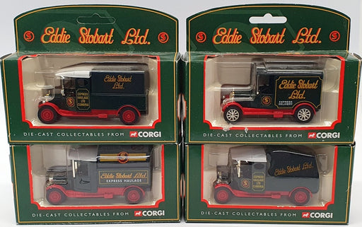 Corgi Appx 9cm Long Diecast 61214 - 4 Assorted Models - Eddie Stobart