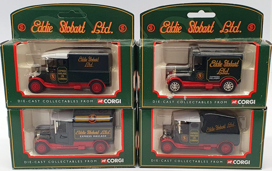 Corgi Appx 9cm Long Diecast 61214 - 4 Assorted Models - Eddie Stobart