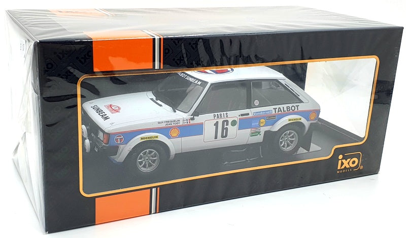 IXO 1/18 Scale 18RMC095A - Talbot Sunbeam Lotus #16 RMC 1981 G.Frequelin