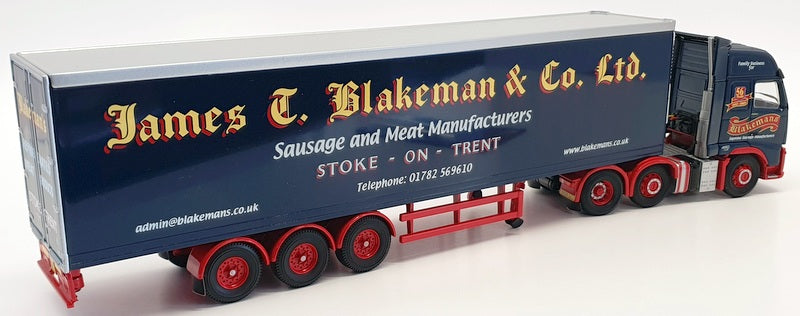 Corgi 1/50 Scale CC14027 - Volvo FH Face Lift Fridge Trailer J.T.Blaker