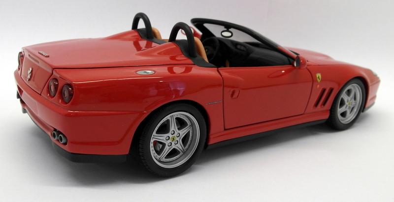 Hot Wheels 1/18 Scale diecast - 25OCT2017P Ferrari 550 Barchetta Red Model Car