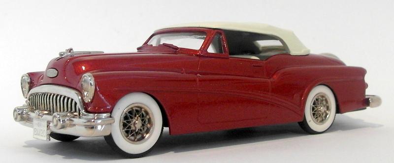 Brooklin 1/43 Scale BRK20 007  - 1953 Buick Skylark Convertible Metallic Red