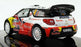 Ixo 1/43 Scale RAM466 - Citroen DS3 WRC - #4 Winner Monza 2011