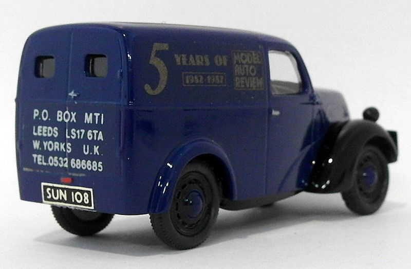 Somerville Models 1/43 Scale 107 - Fordson 5CWT Van - Model Auto Review - Blue