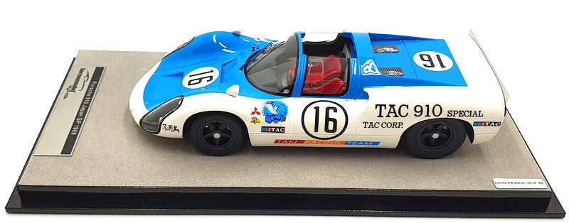 Tecnomodel 1/18 Scale TM18-158C - Porsche 910 Taki Racing #16 - Kazato