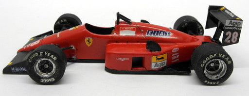 Unbranded 1/43 Scale Plastic 17OCT17L Ferrari #8 G Berger Model F1 Car
