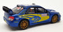 Subaru Impreza WRC 2007 - Kinsmart Pull Back & Go Metal Model Car