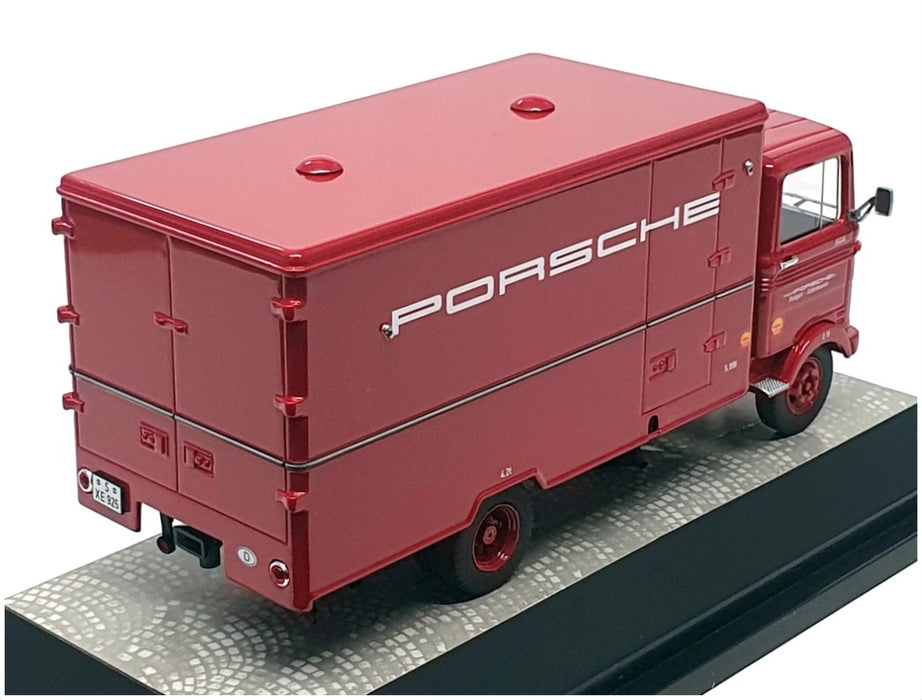 Premium Classixxs 12551 - Miniature Mercedes LP608 Plateau bordeaux (1:43 Premium Classixxs 12551 - Miniature Mercedes LP608 Plateau bordeaux (1:43