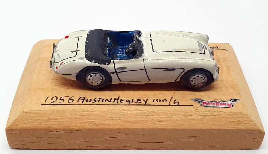 Roadace Replicas 1/100 Scale RA5 - 1956 Austin Healey 100/6 - White